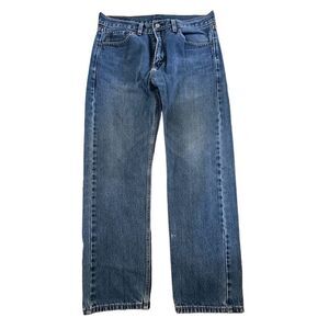 Levi’s ~ 505 Blue Denin Jeans ~ size 33/29 ~ 2 small imperfections, see photos